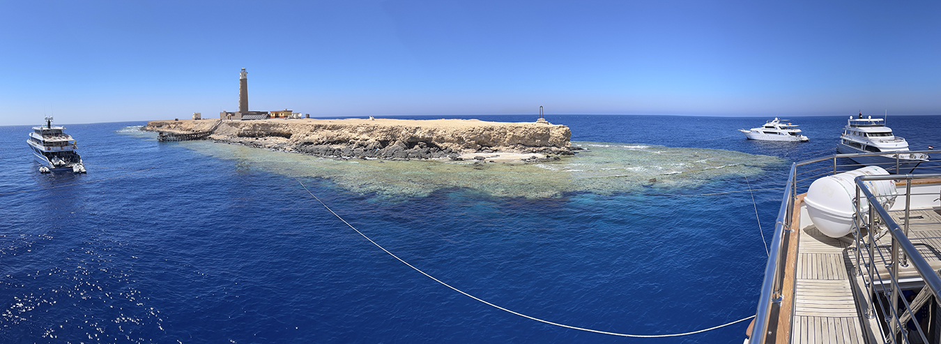 The larger of the two rock islands called the Brothers (identified as Big Brother and Little Brother) Big Brother features a manned lighthouse.  In 1983 both were granted marine park status to help preserve this iconic destination’s natural treasures. 