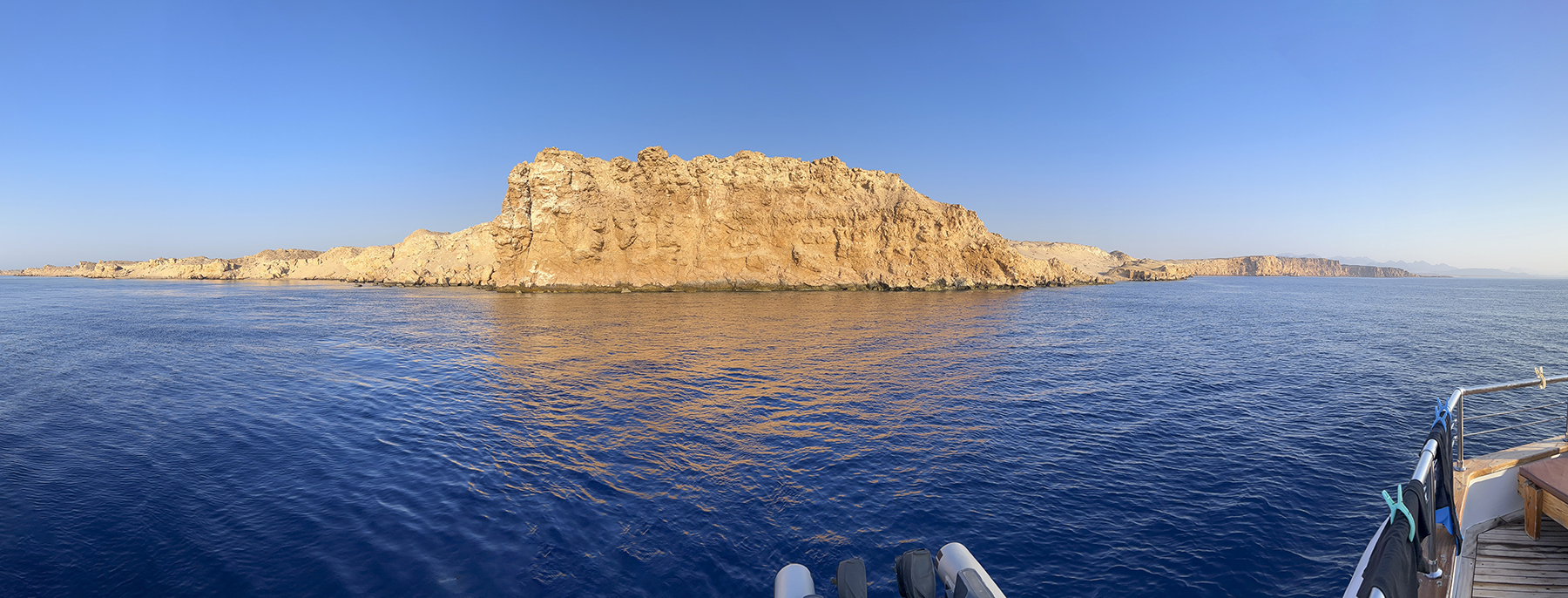The southernmost tip of the Sinai Peninsula in the Red Sea is Ras Muhammad.